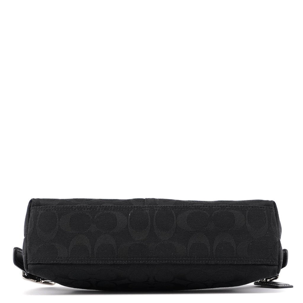 8K01 Black Signature C Demi Shoulder Bag
