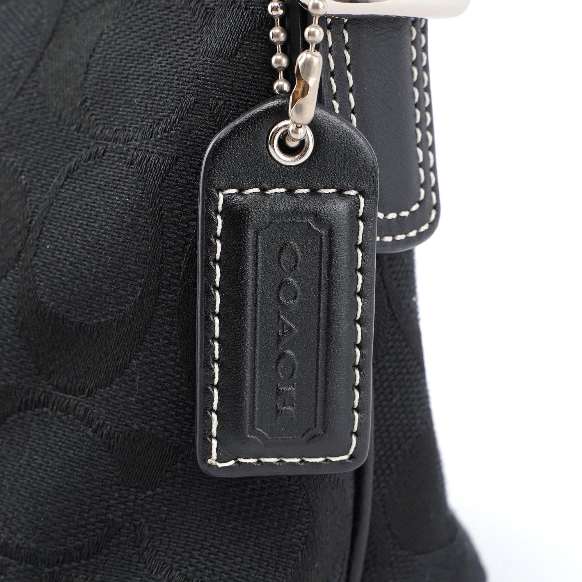 8K01 Black Signature C Demi Shoulder Bag