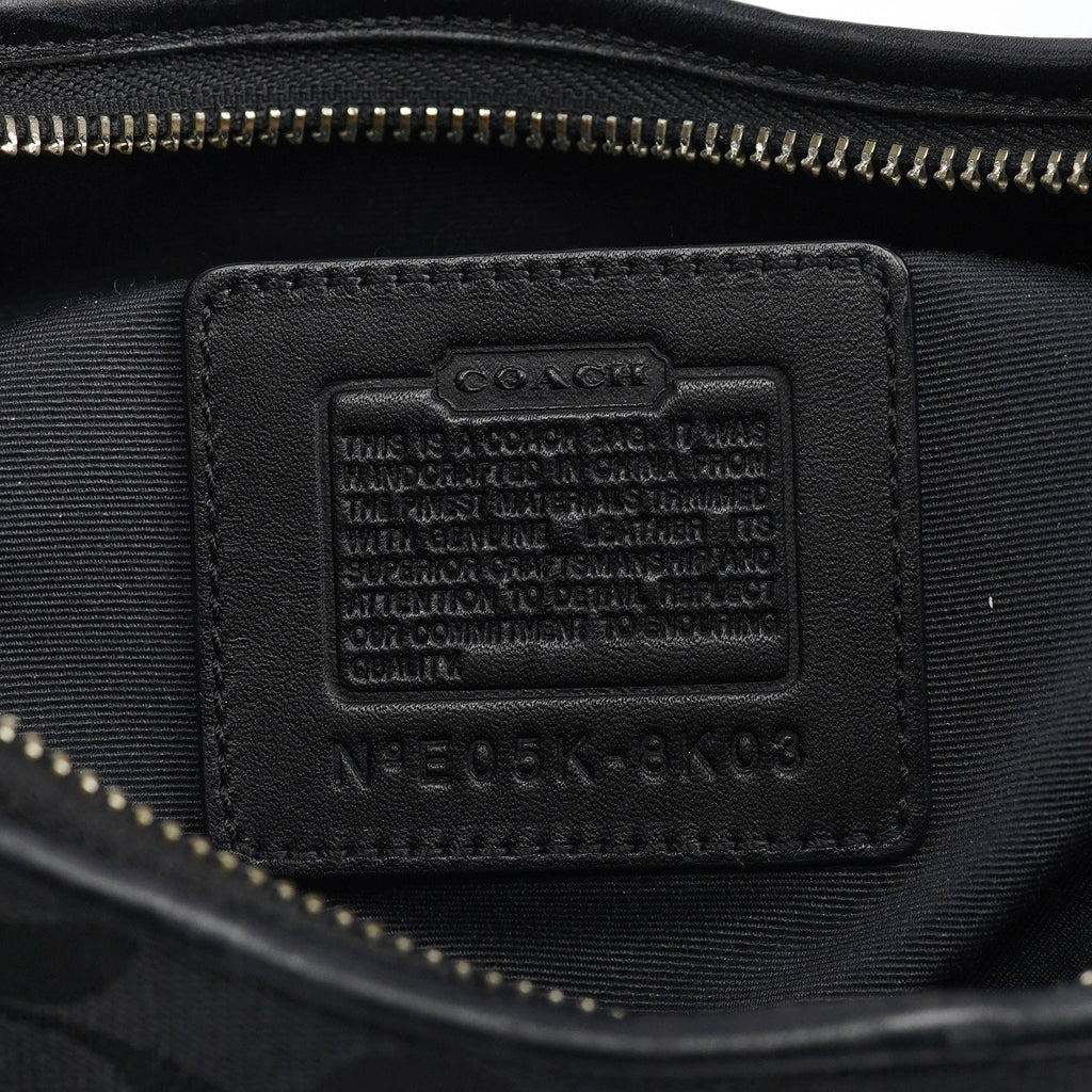 8K03 Large Black Soho Shoulder Bag