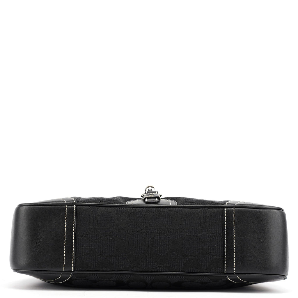 8K03 Large Black Soho Shoulder Bag