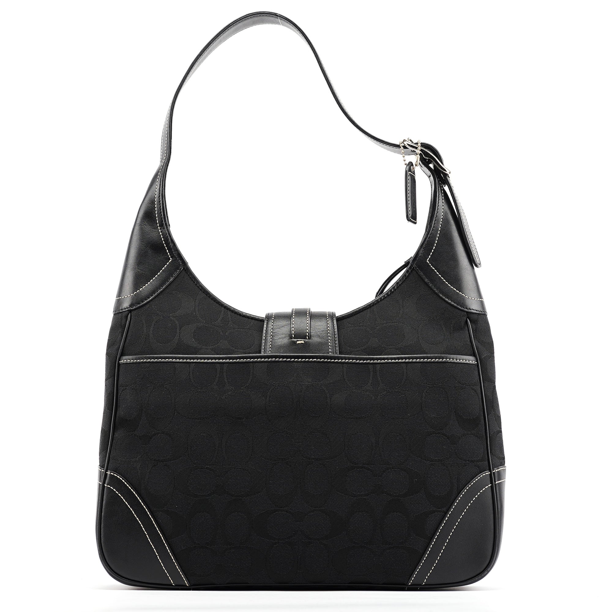 8K03 Large Black Soho Shoulder Bag