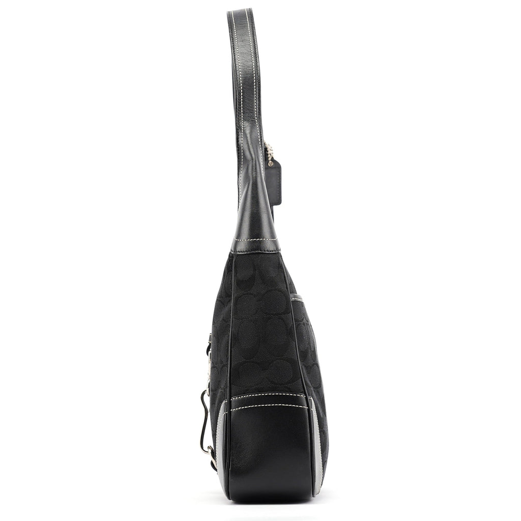8K03 Large Black Soho Shoulder Bag