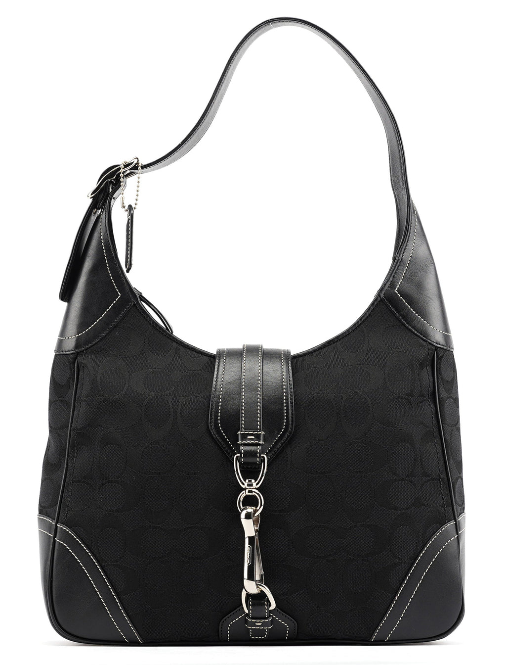 8K03 Large Black Soho Shoulder Bag