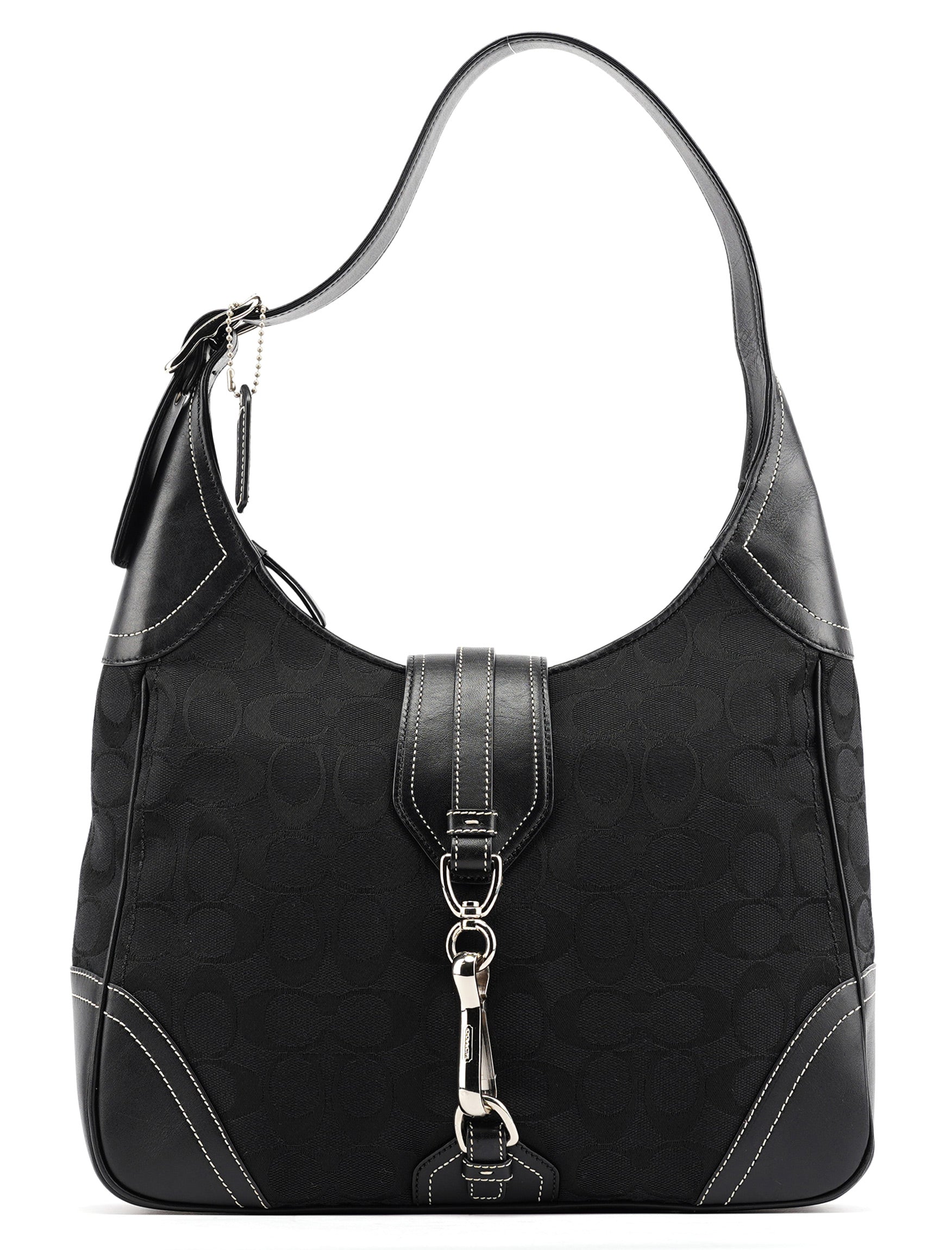 8K03 Large Black Soho Shoulder Bag