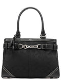 8K06 Black Signature Hamptons Tote Bag