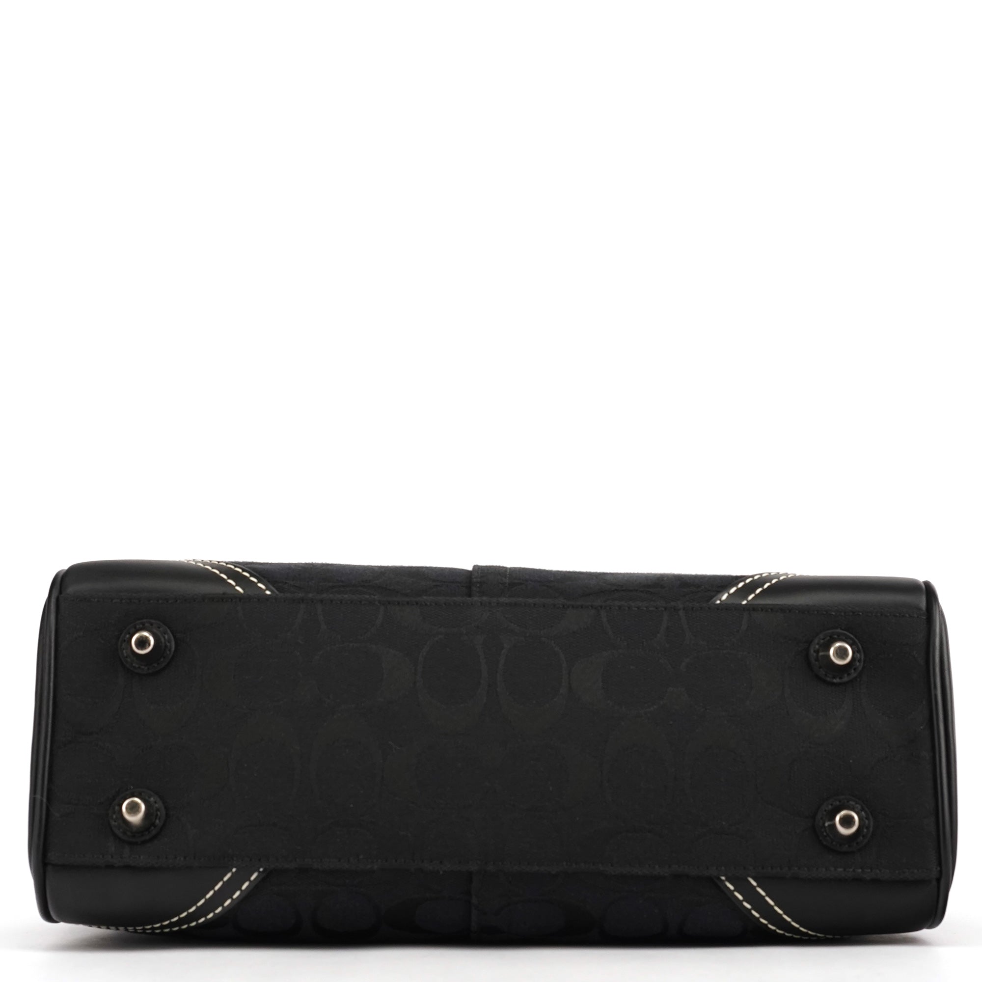 8K06 Black Signature Hamptons Tote Bag