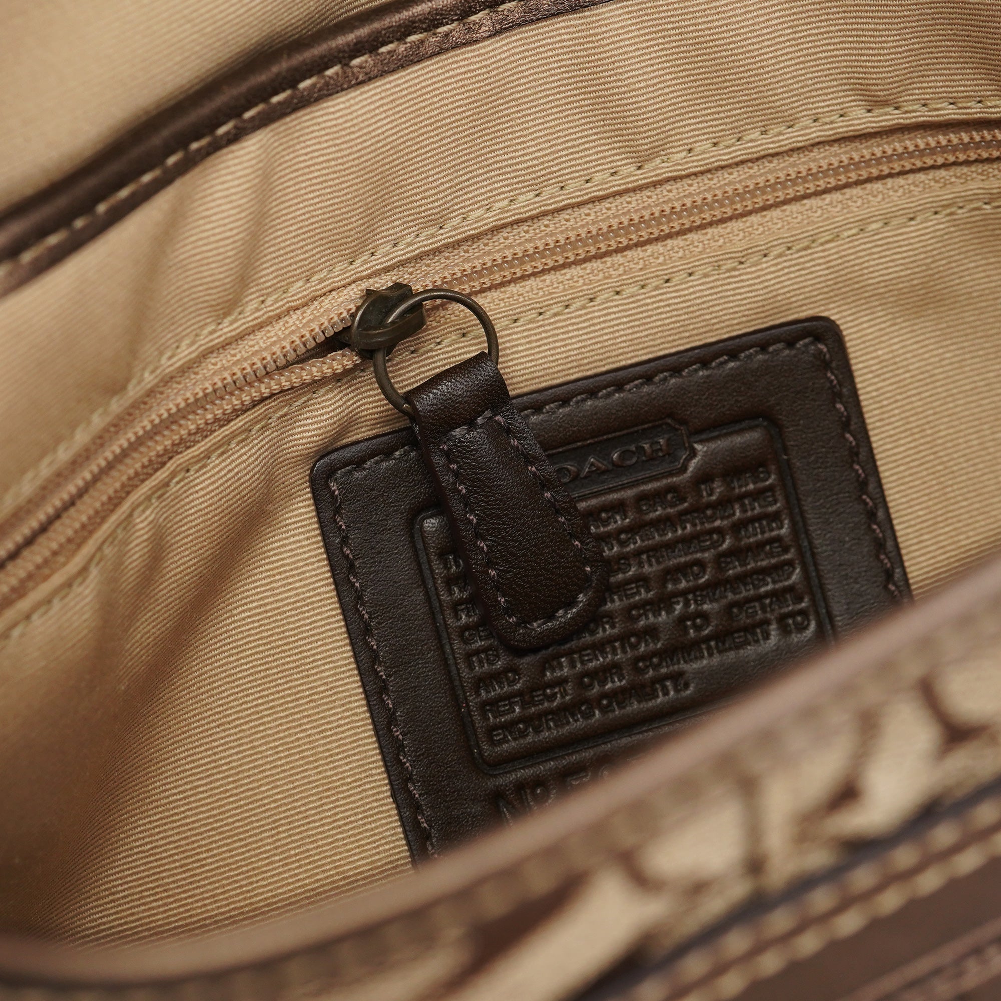 8K38 Beige Brown Python Soho Shoulder Bag
