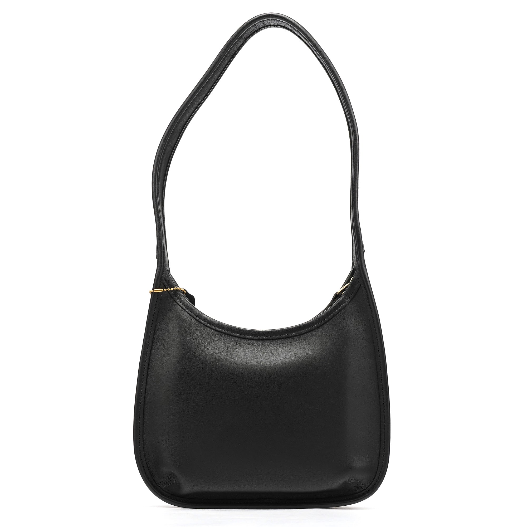 9020 Black Leather Ergo Shoulder Bag