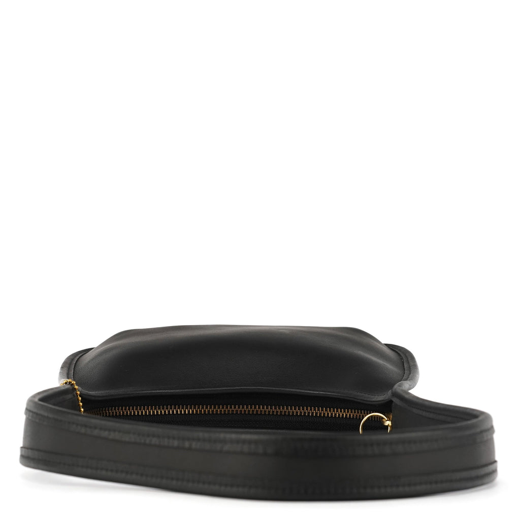 9020 Black Leather Ergo Shoulder Bag