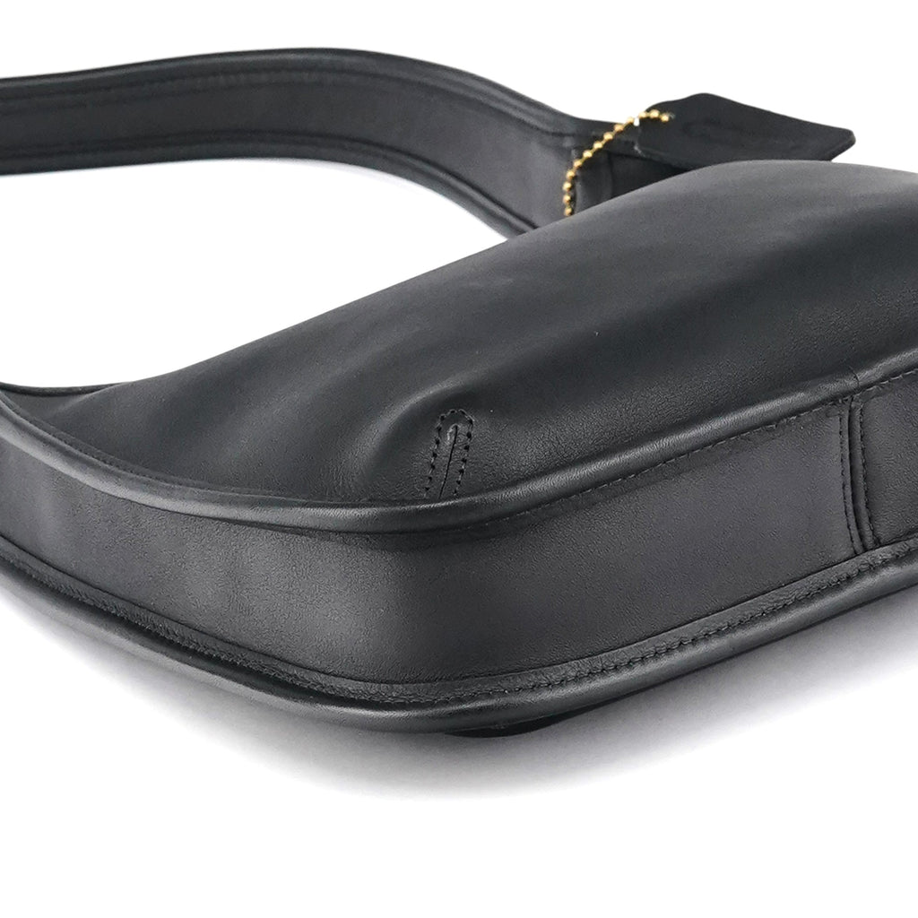 9020 Black Leather Ergo Shoulder Bag