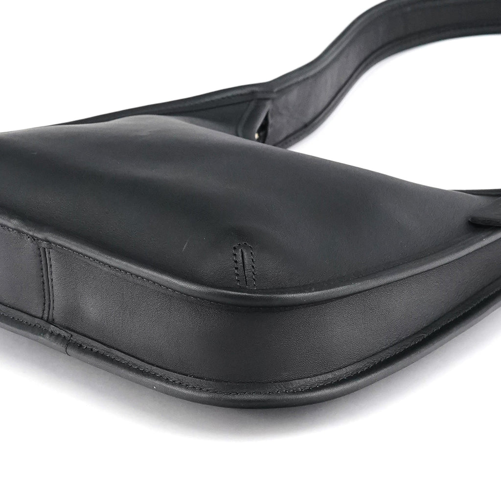9020 Black Leather Ergo Shoulder Bag