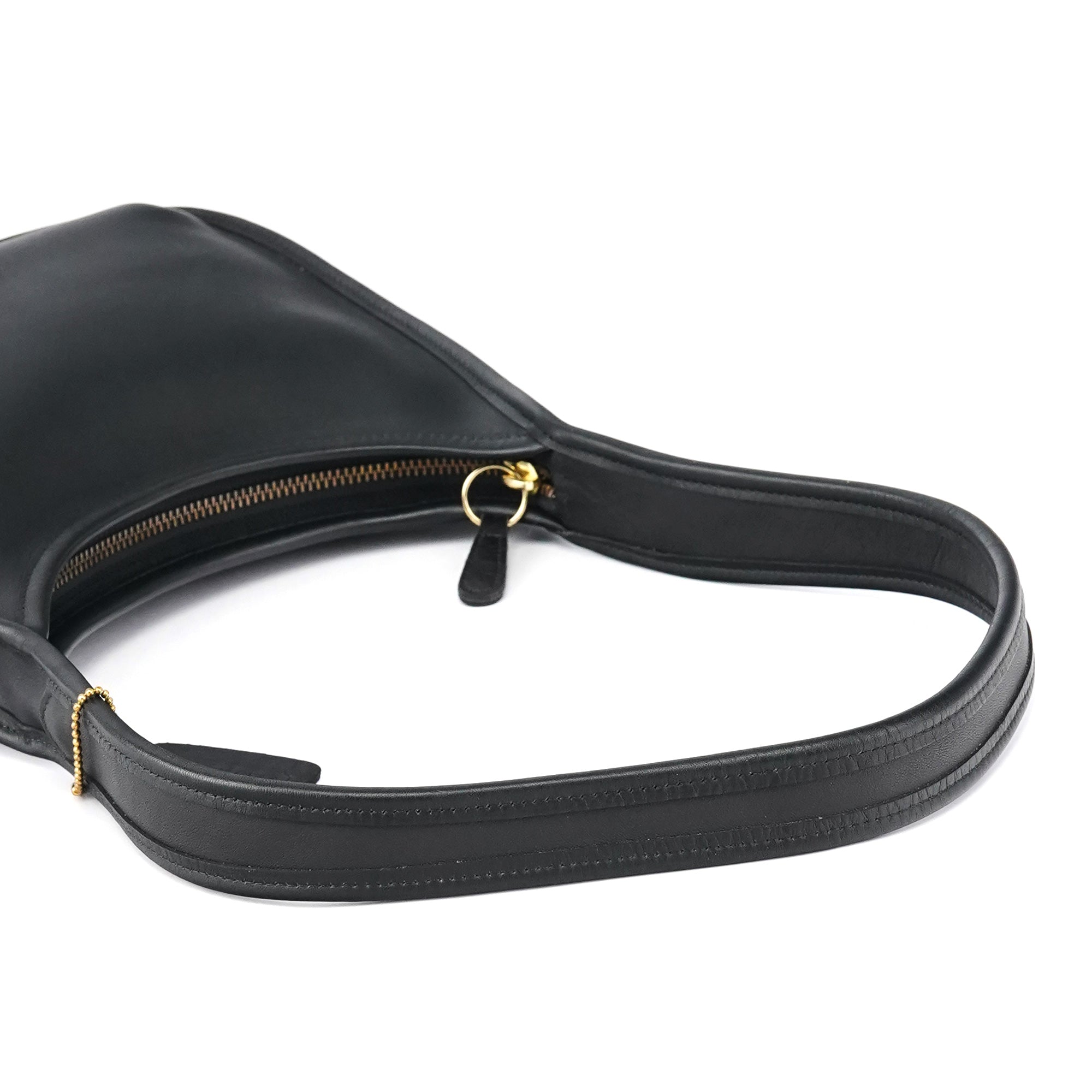 9020 Black Leather Ergo Shoulder Bag