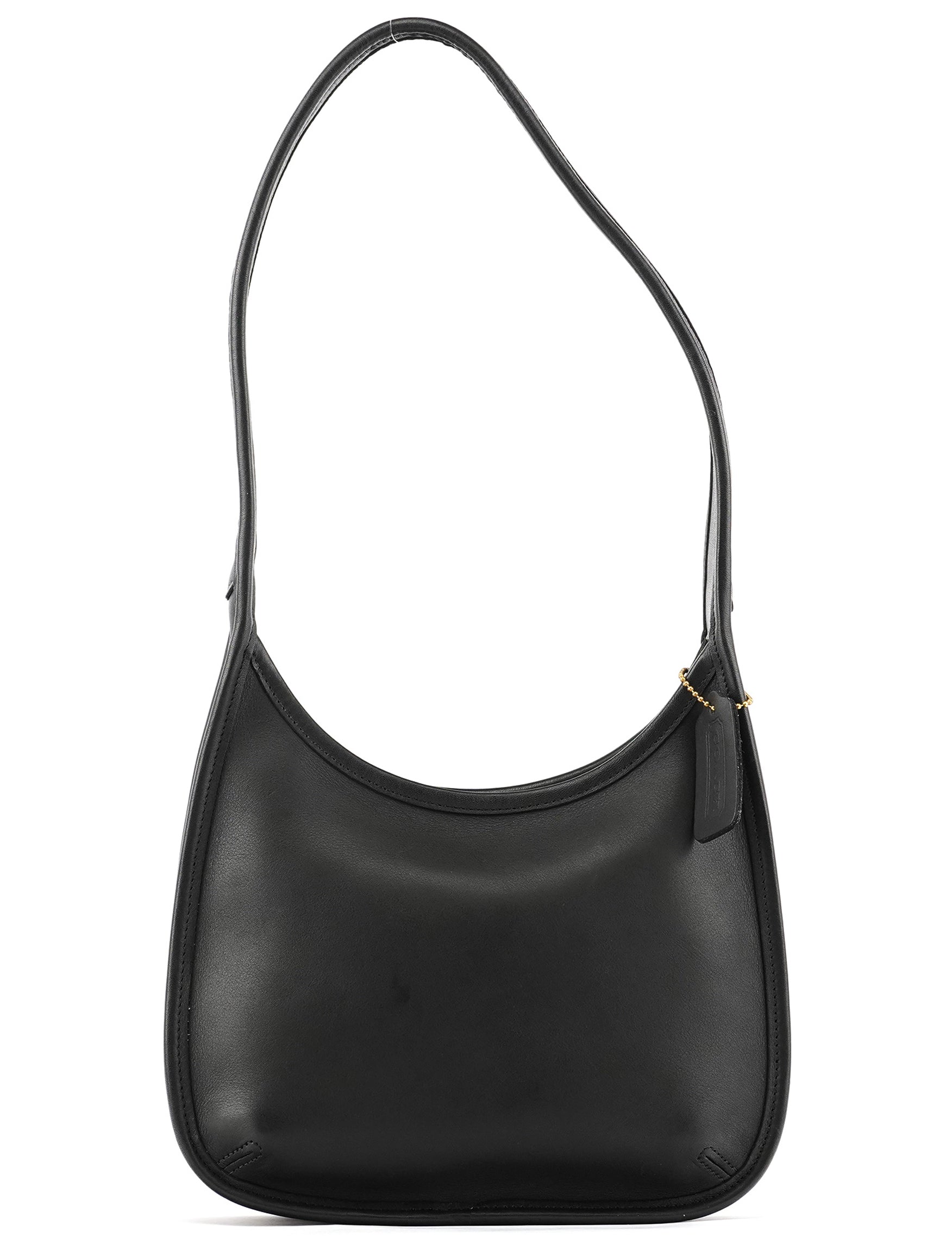 9020 Black Leather Ergo Shoulder Bag