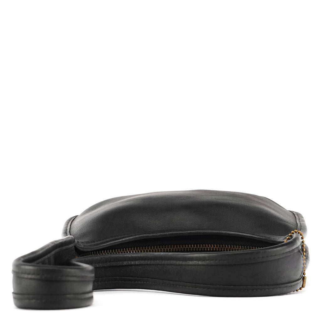 9020 Black Leather Ergo Shoulder Bag