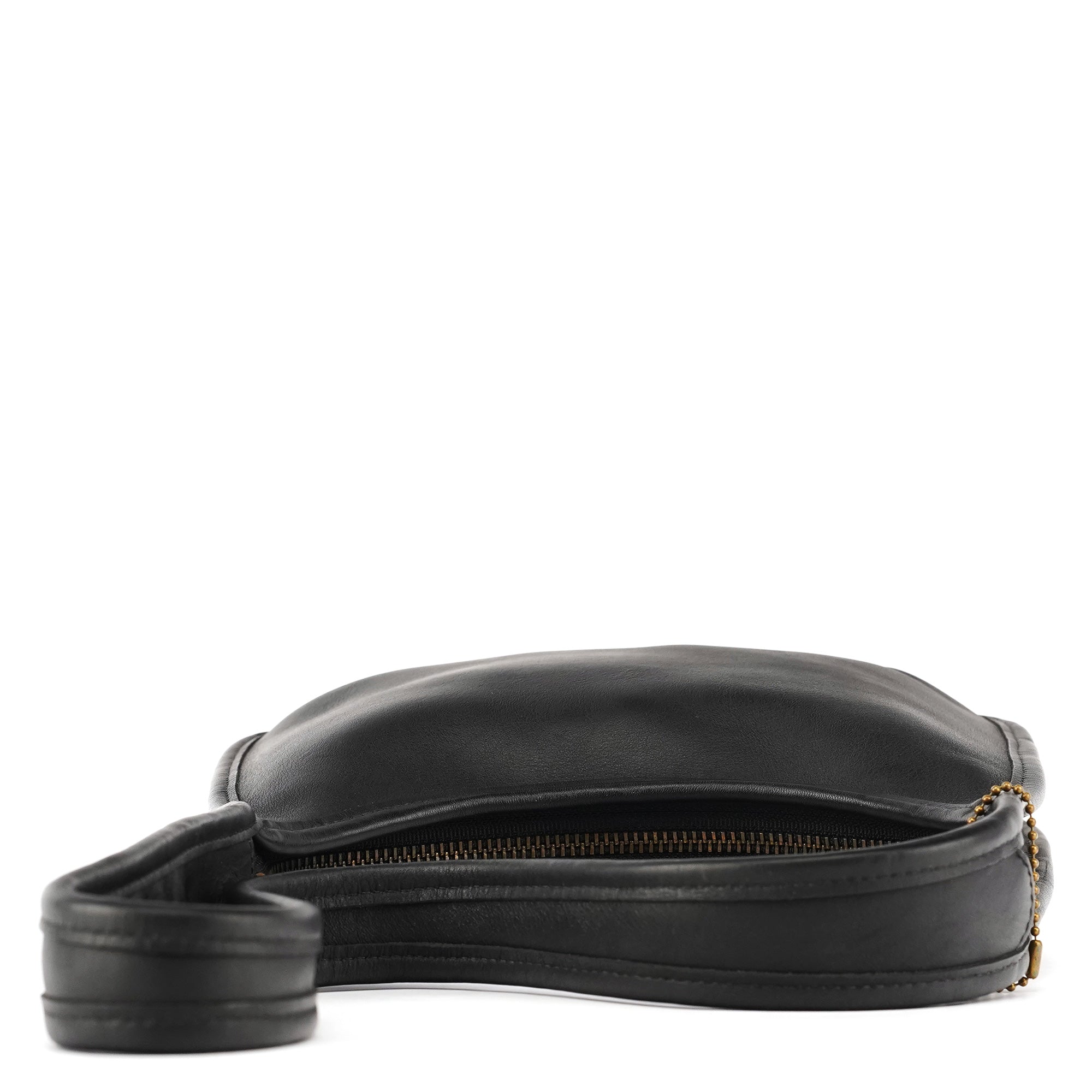 9020 Black Leather Ergo Shoulder Bag