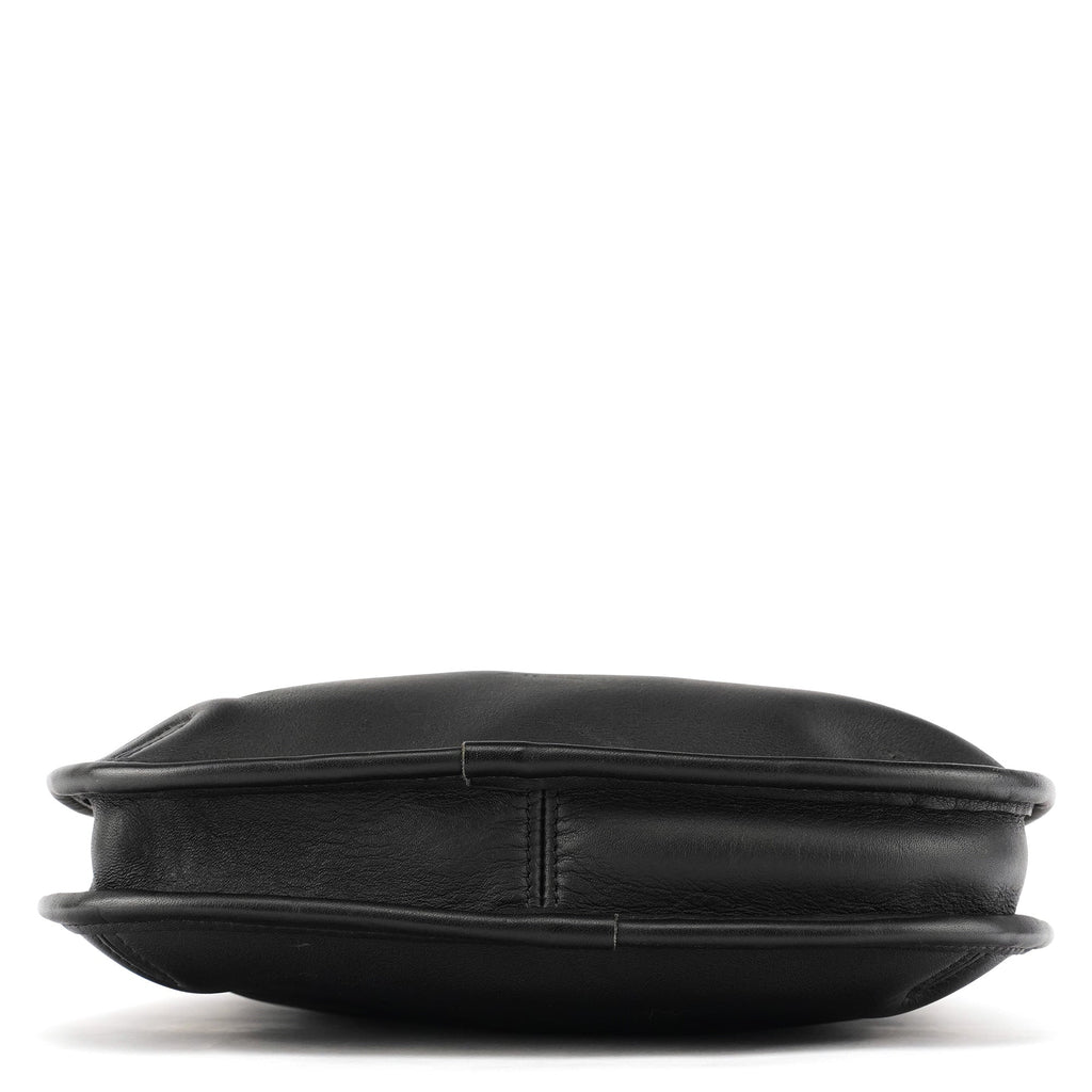 9020 Black Leather Ergo Shoulder Bag