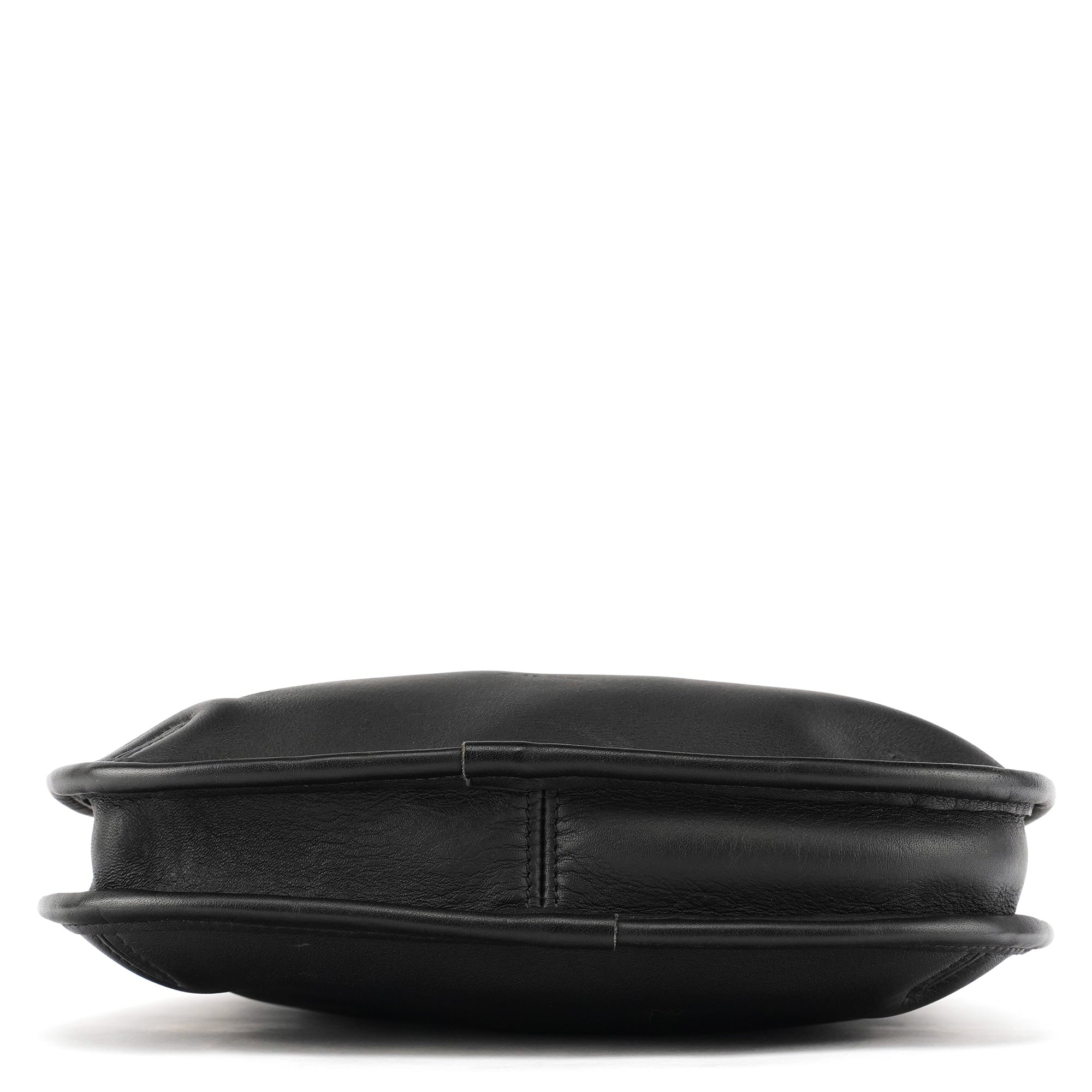 9020 Black Leather Ergo Shoulder Bag