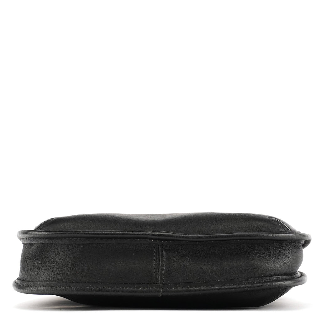 9020 Black Leather Ergo Shoulder Bag