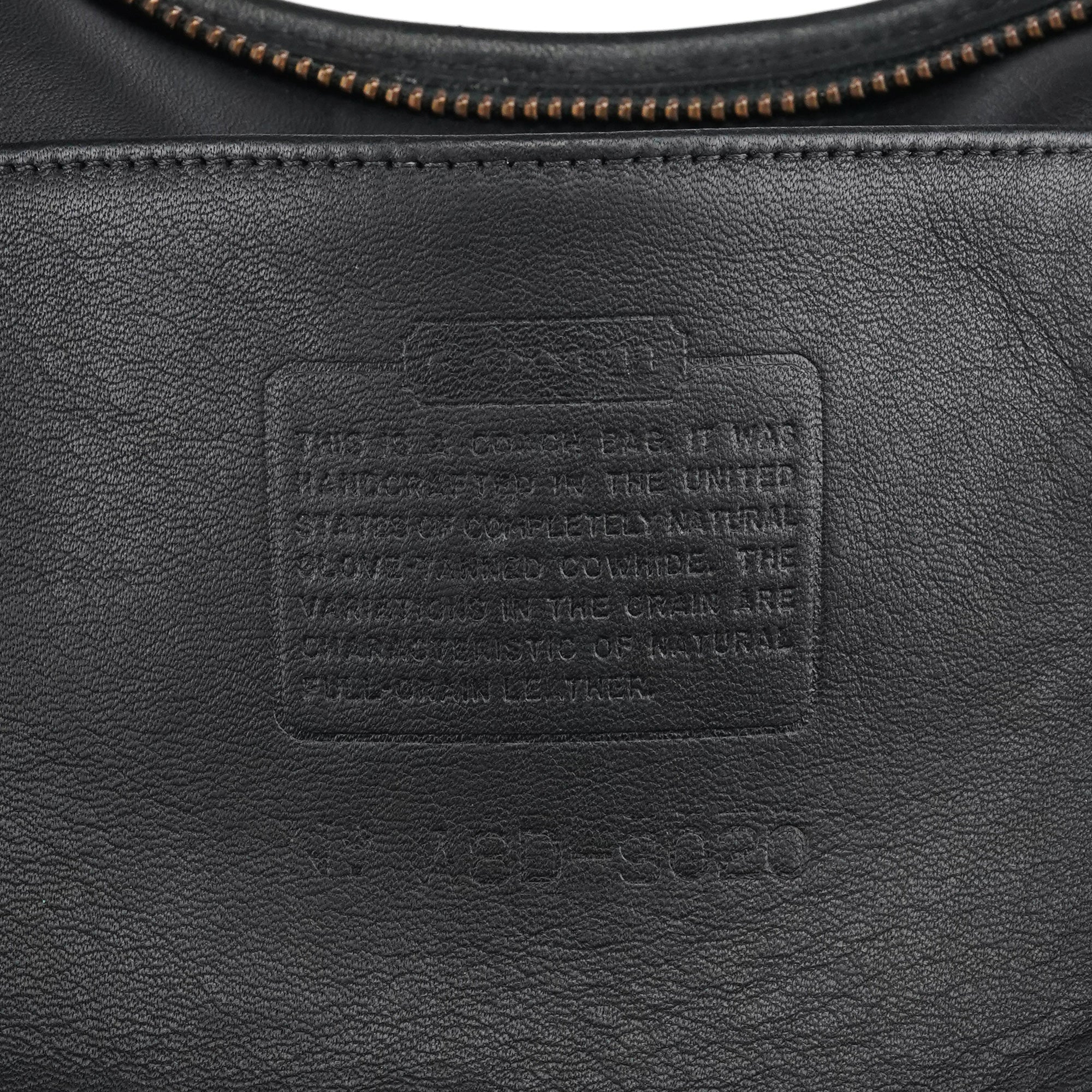 9020 Black Leather Ergo Shoulder Bag