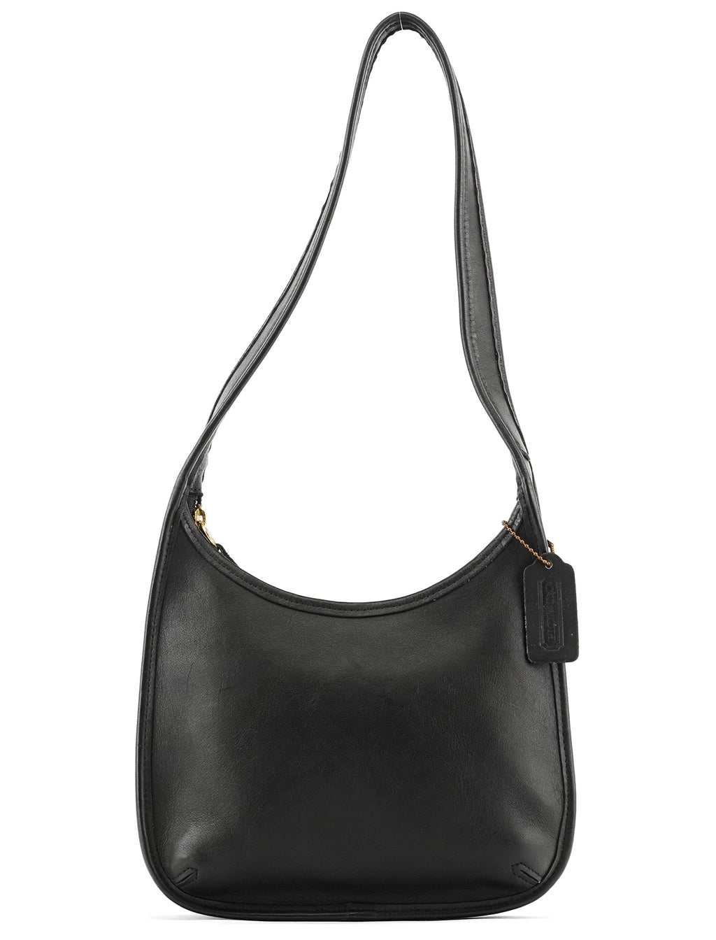 9020 Black Leather Ergo Shoulder Bag