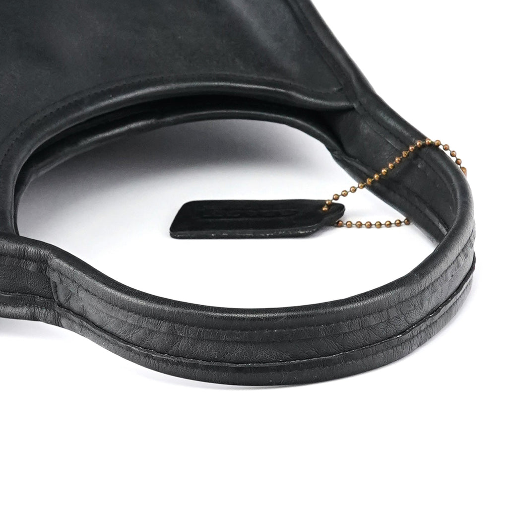 9027 Black Leather Ergo Shoulder Bag