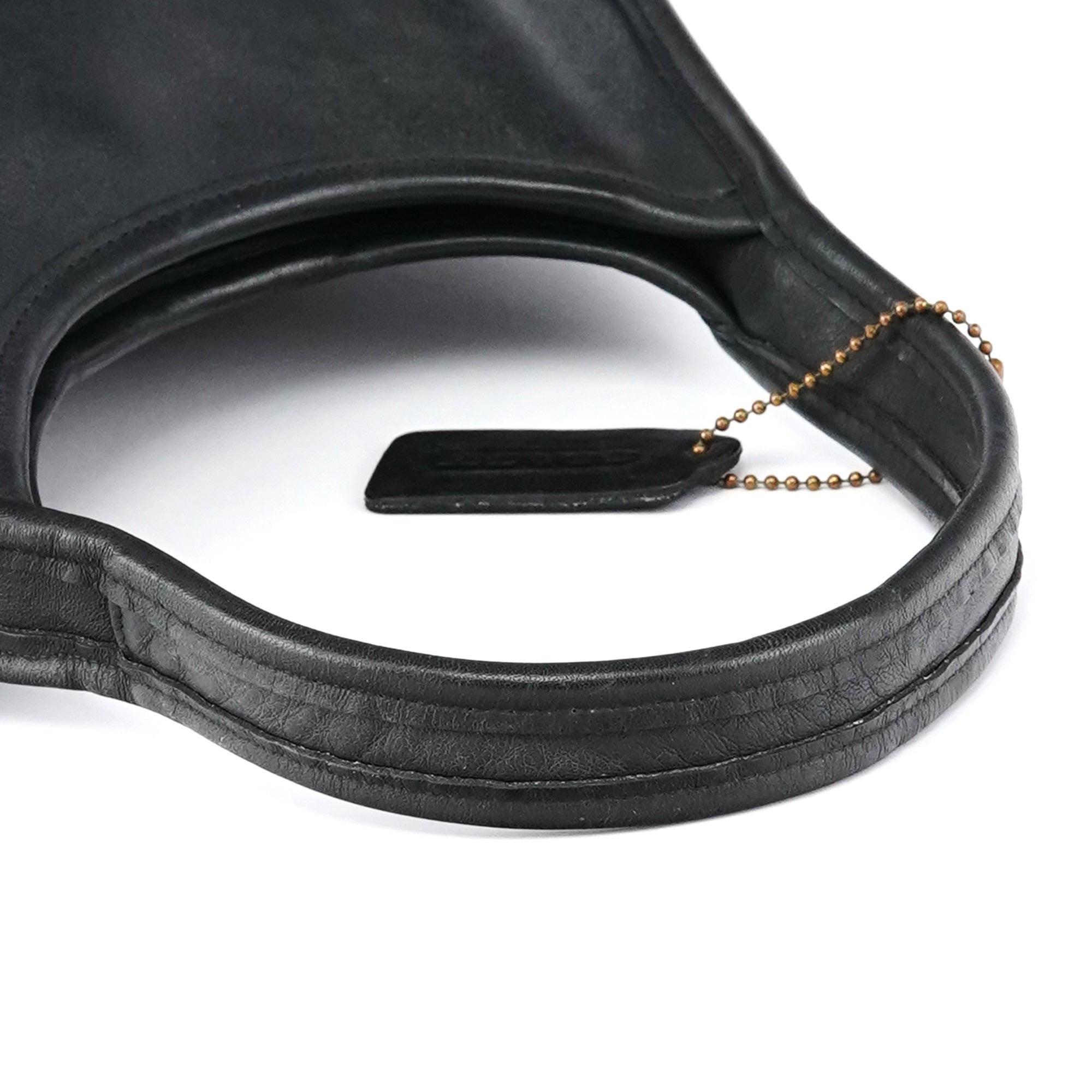9027 Black Leather Ergo Shoulder Bag