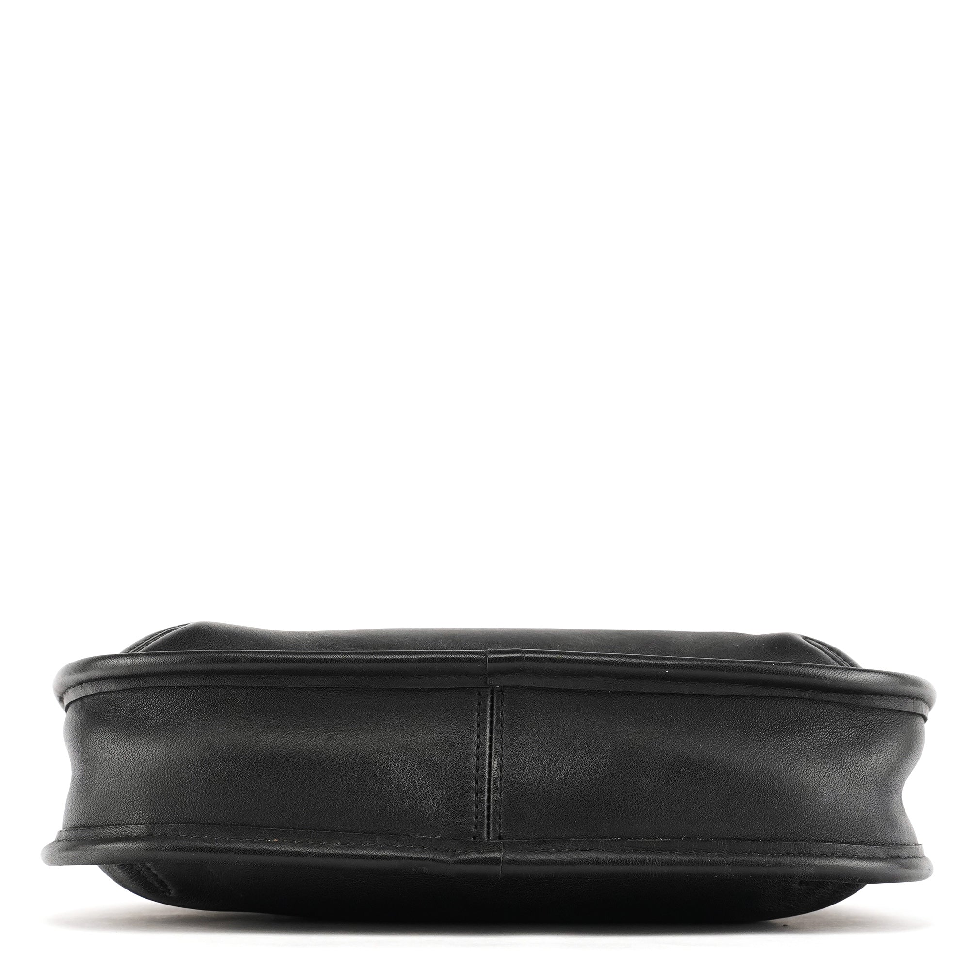 9027 Black Leather Ergo Shoulder Bag