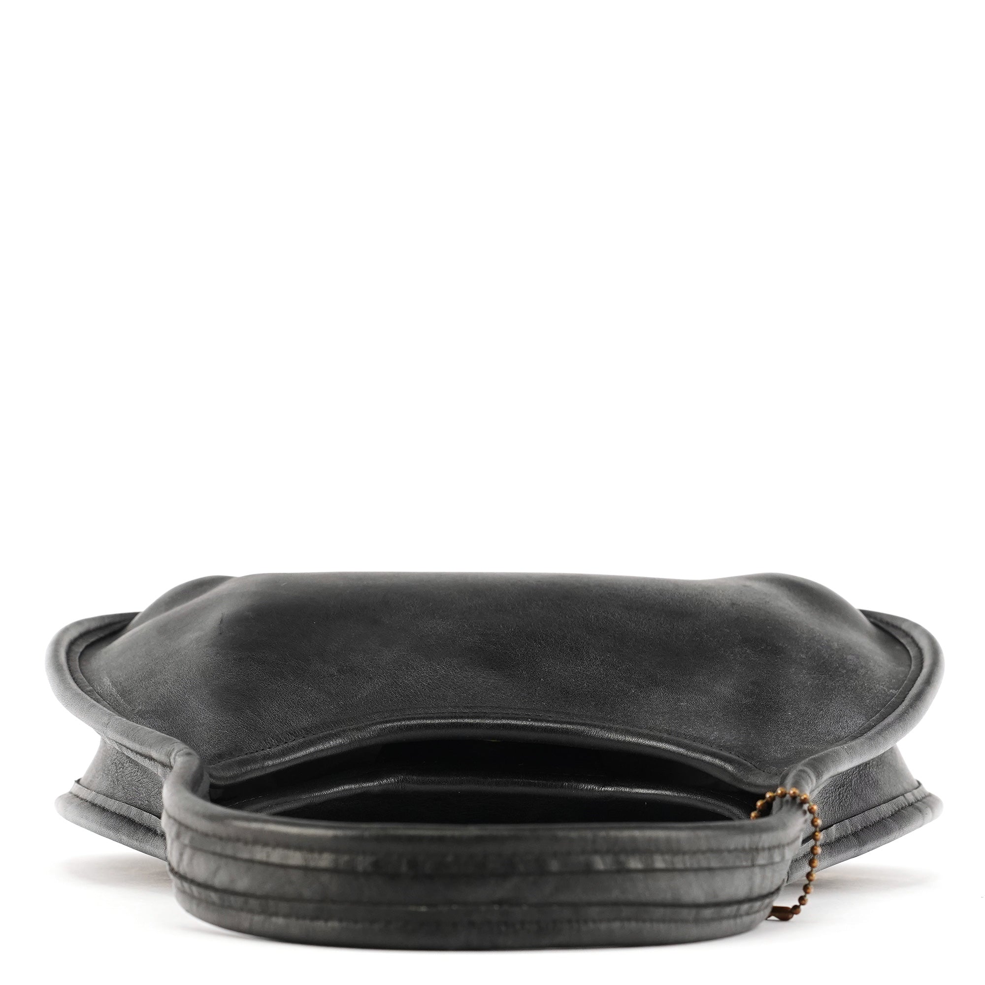 9027 Black Leather Ergo Shoulder Bag