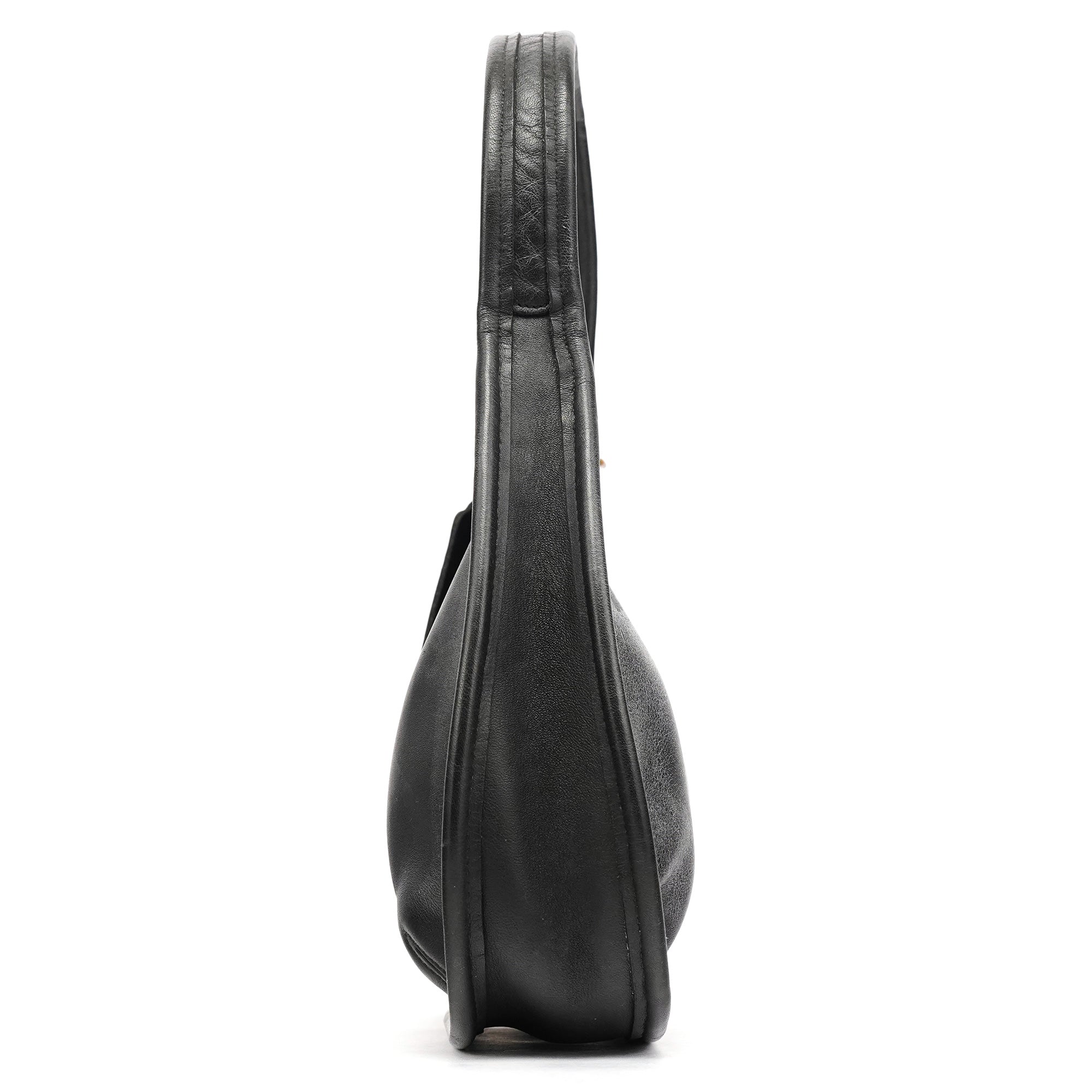 9027 Black Leather Ergo Shoulder Bag