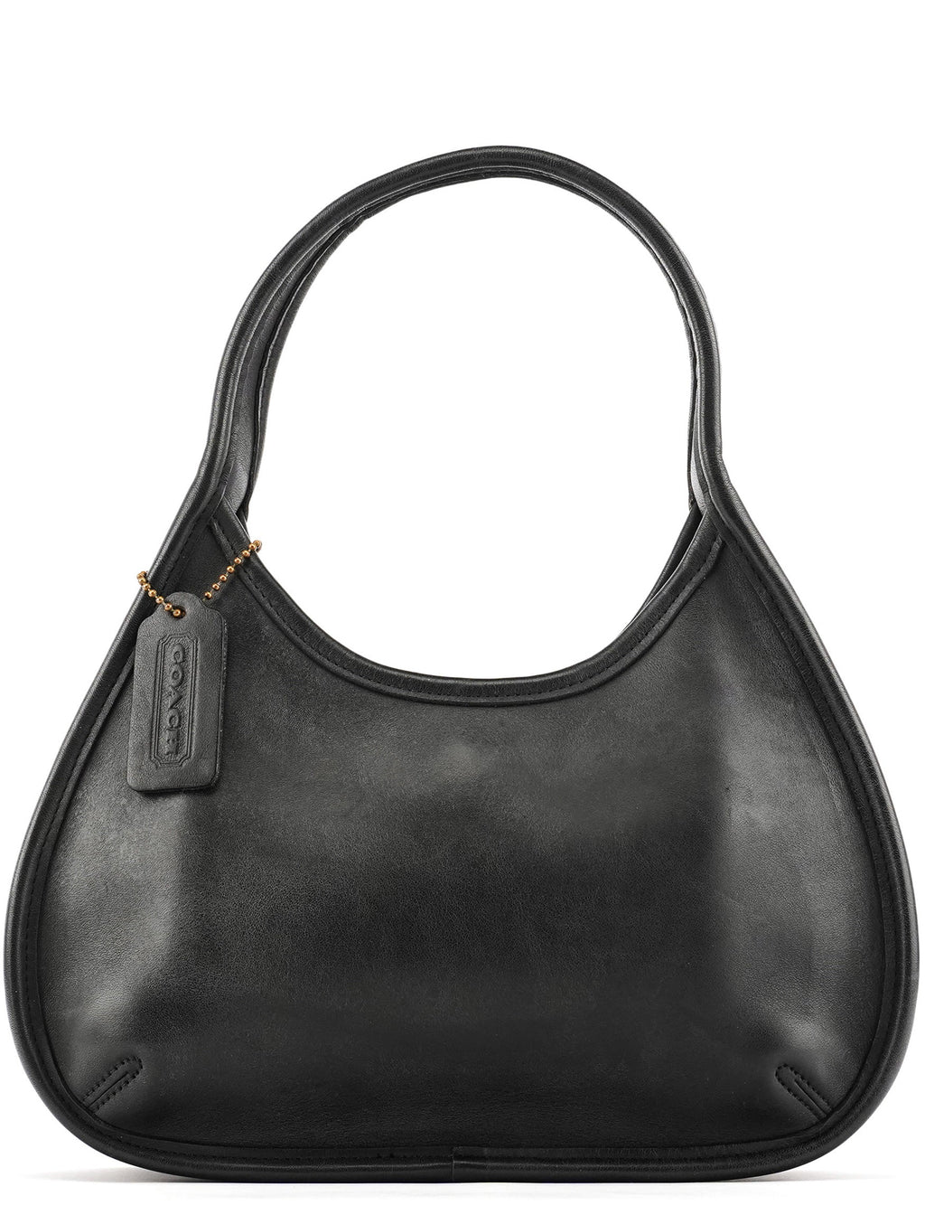 9027 Black Leather Ergo Shoulder Bag