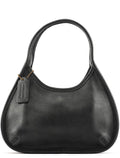 9027 Black Leather Ergo Shoulder Bag