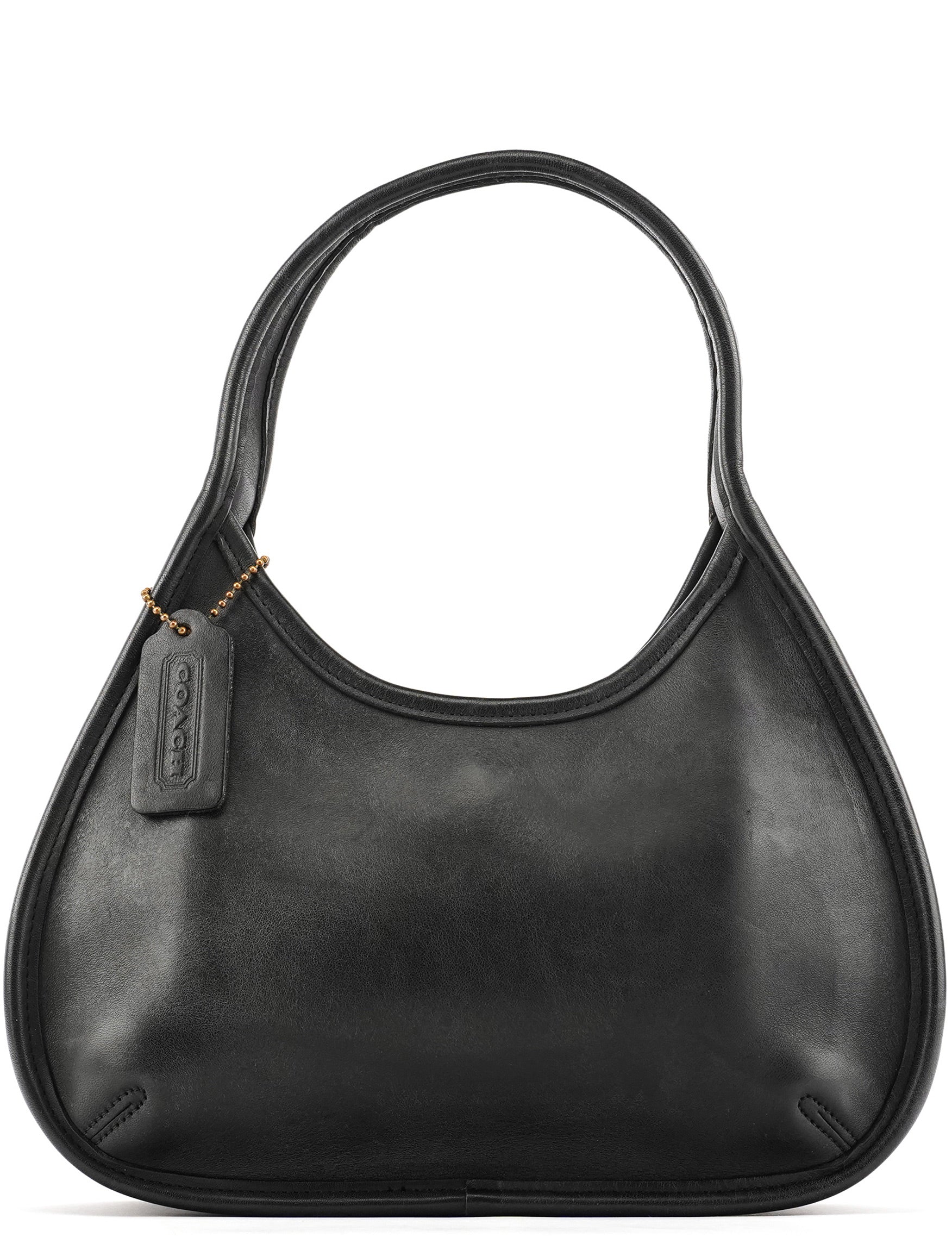 9027 Black Leather Ergo Shoulder Bag