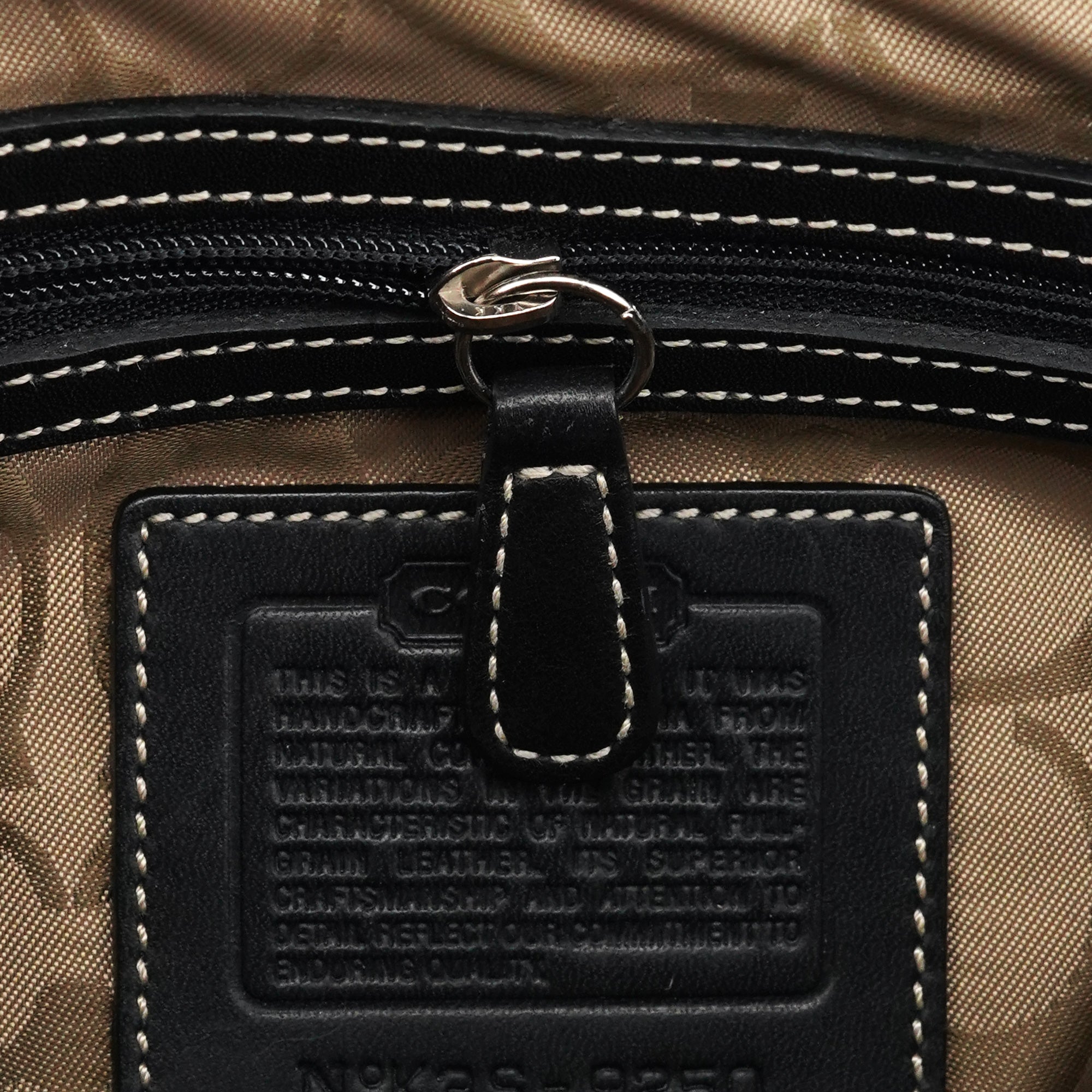 9250 Black Leather Soho Boston Bag