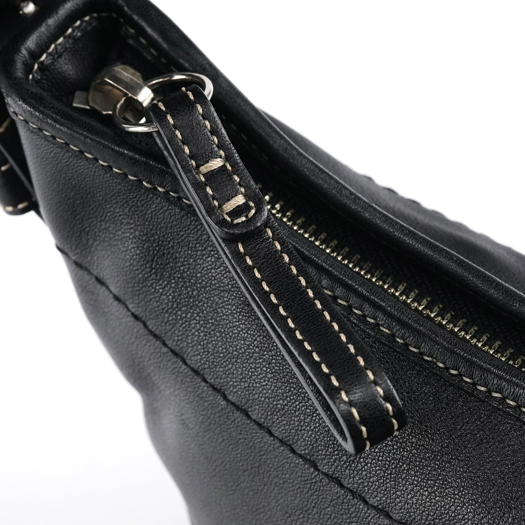 9541 Black Leather Soho Shoulder Bag