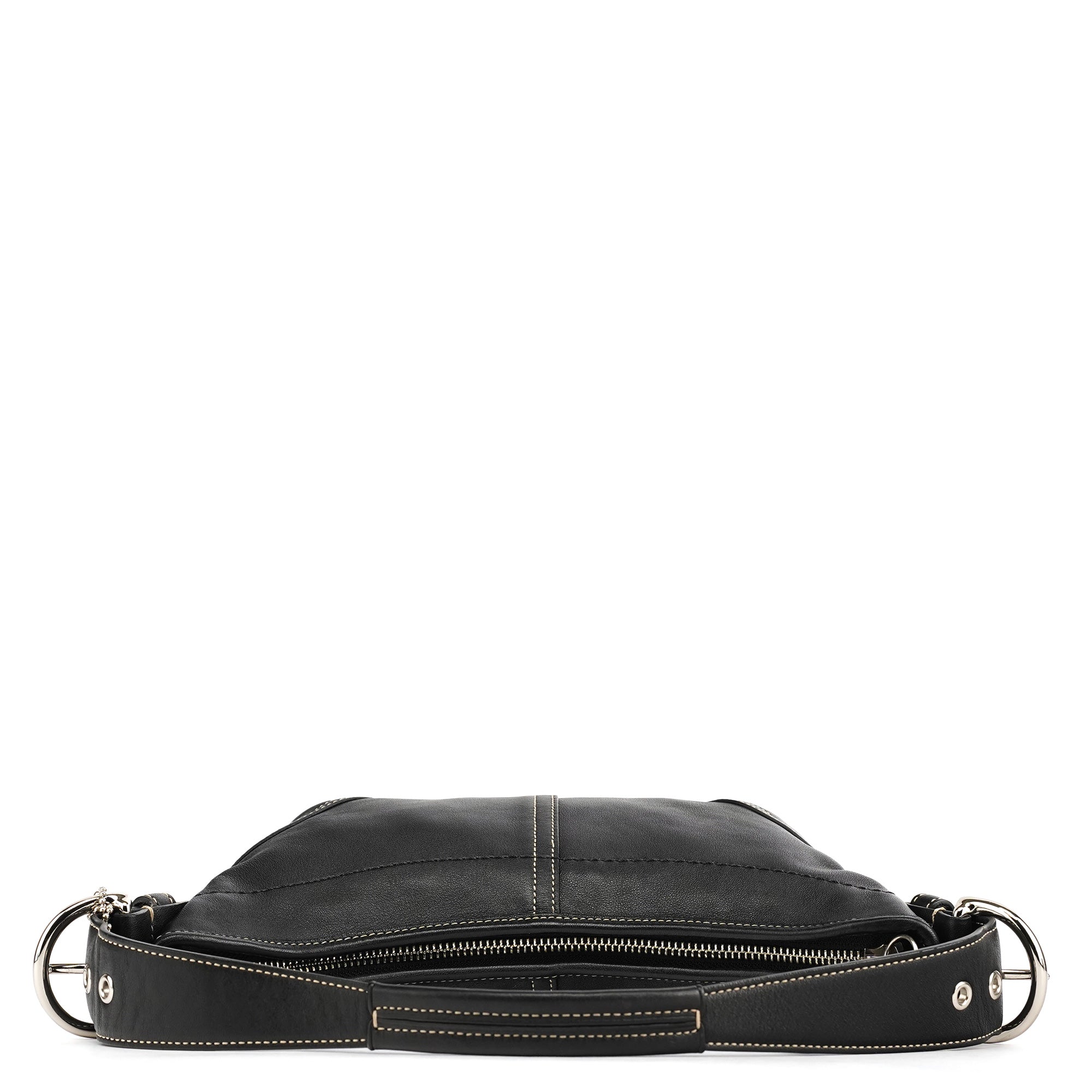 9541 Black Leather Soho Shoulder Bag