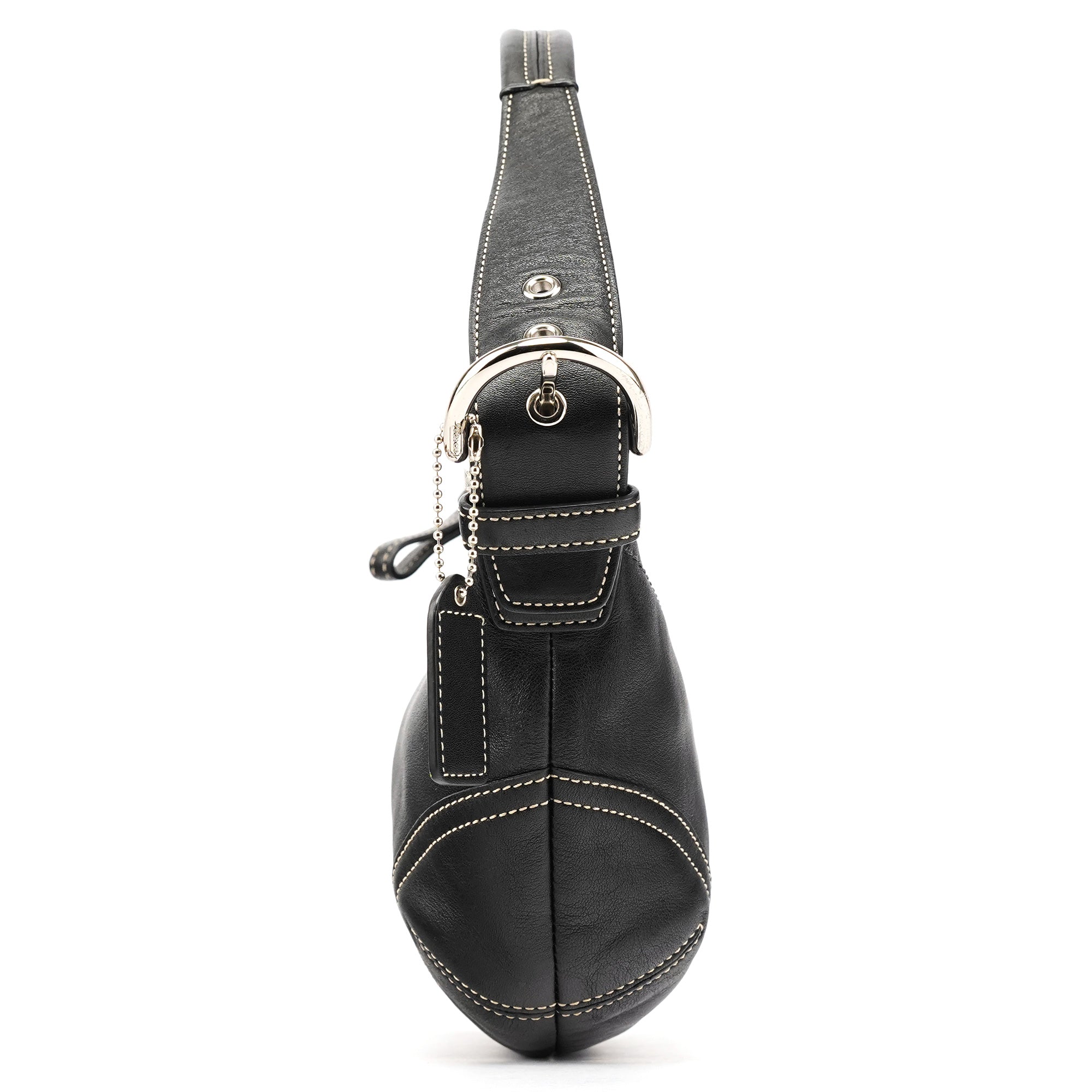 9541 Black Leather Soho Shoulder Bag