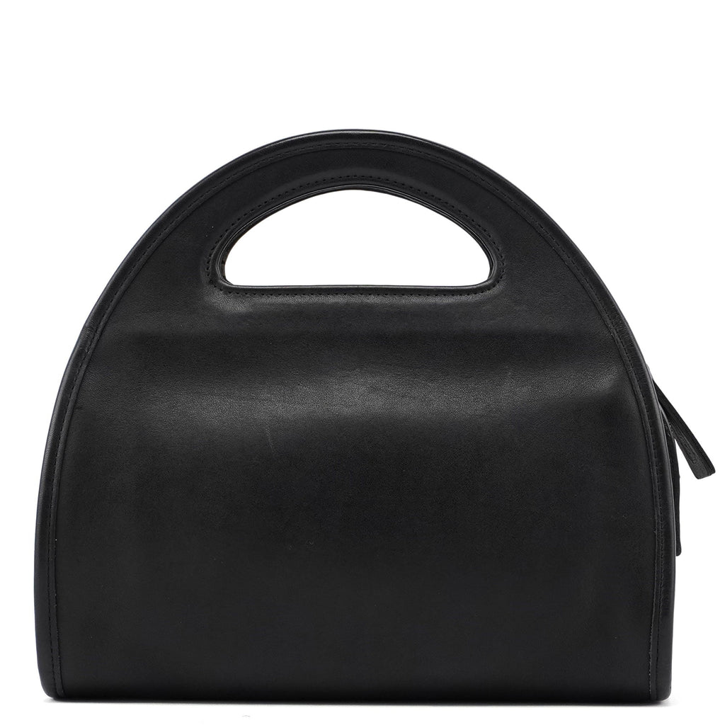 9942 Black Leather Ergo 2-Way Bag