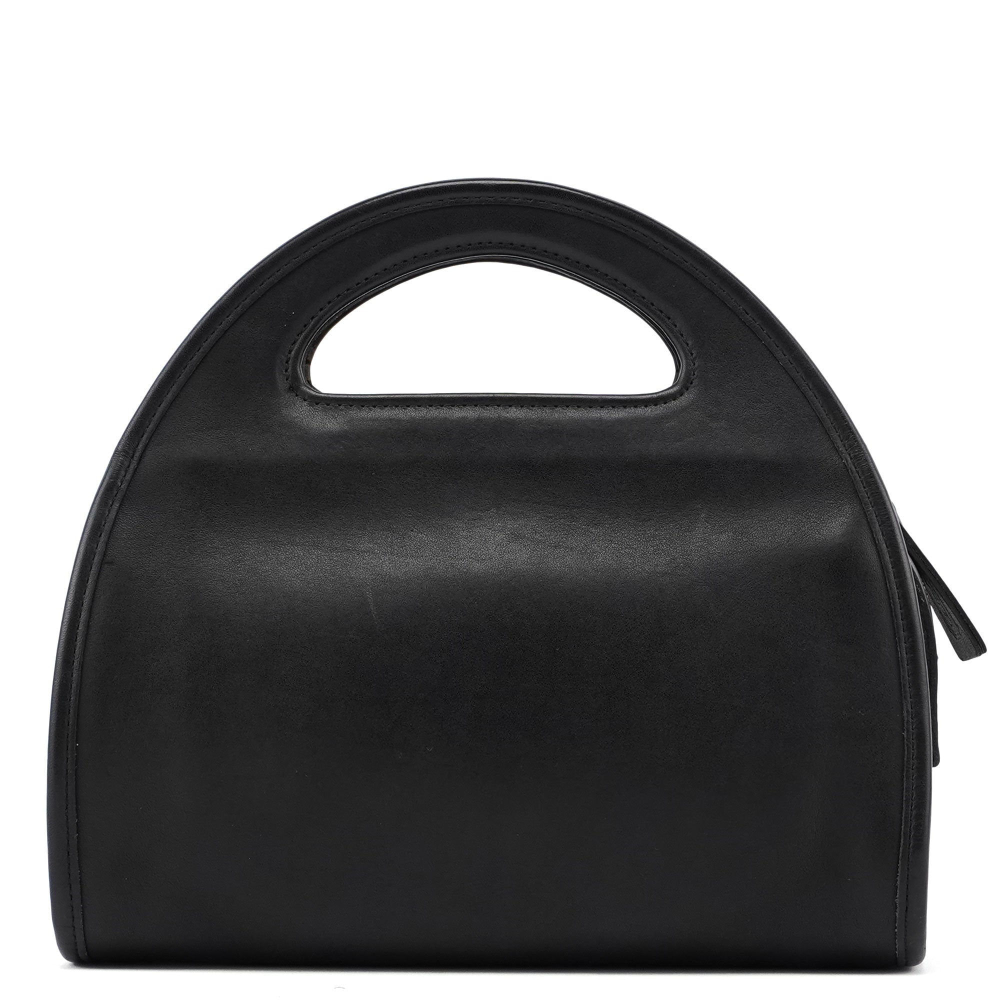 9942 Black Leather Ergo 2-Way Bag