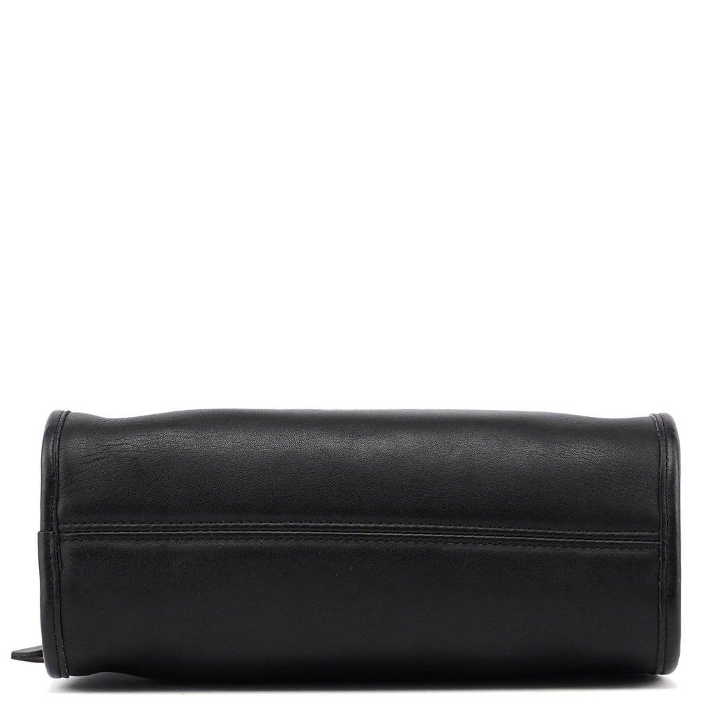 9942 Black Leather Ergo 2-Way Bag