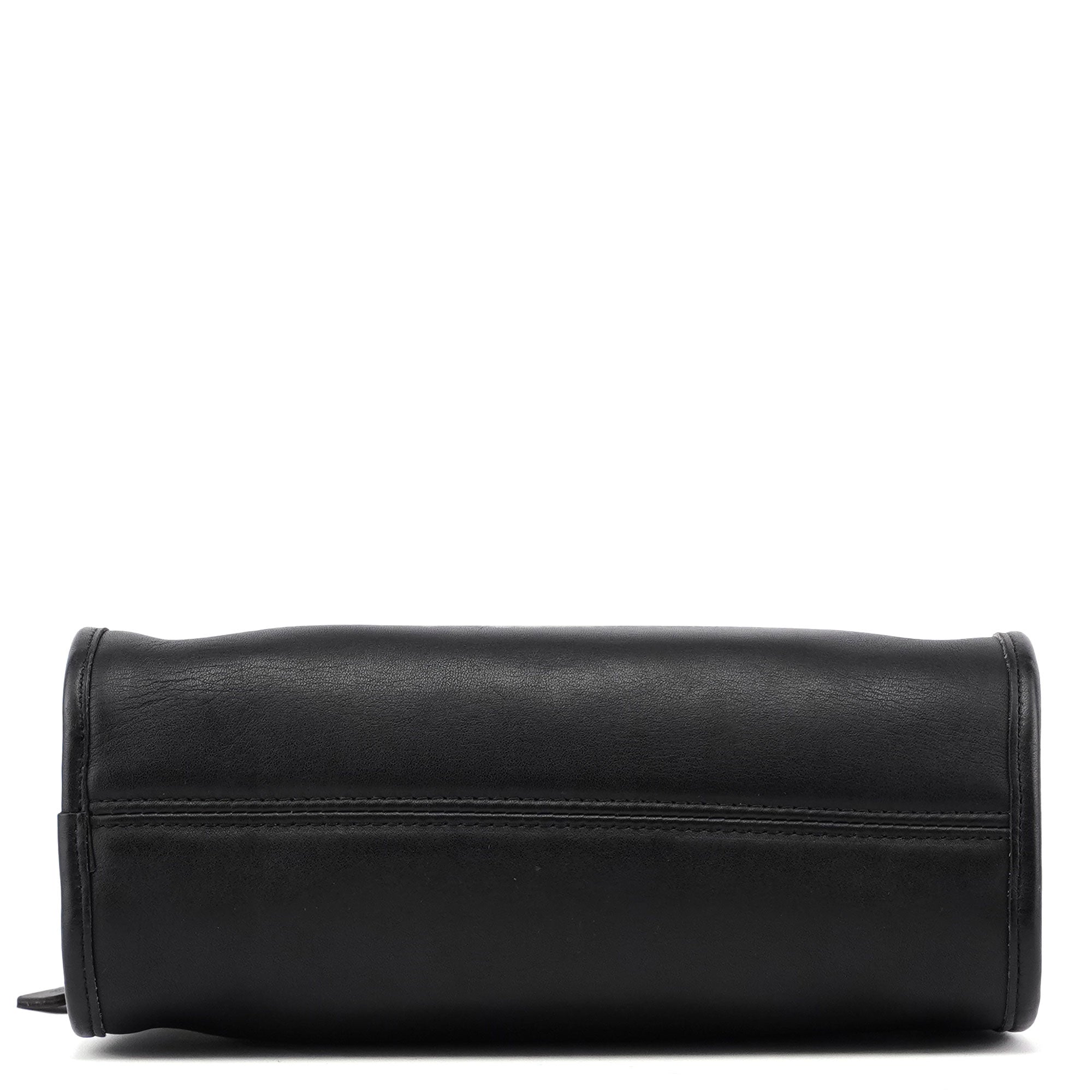 9942 Black Leather Ergo 2-Way Bag