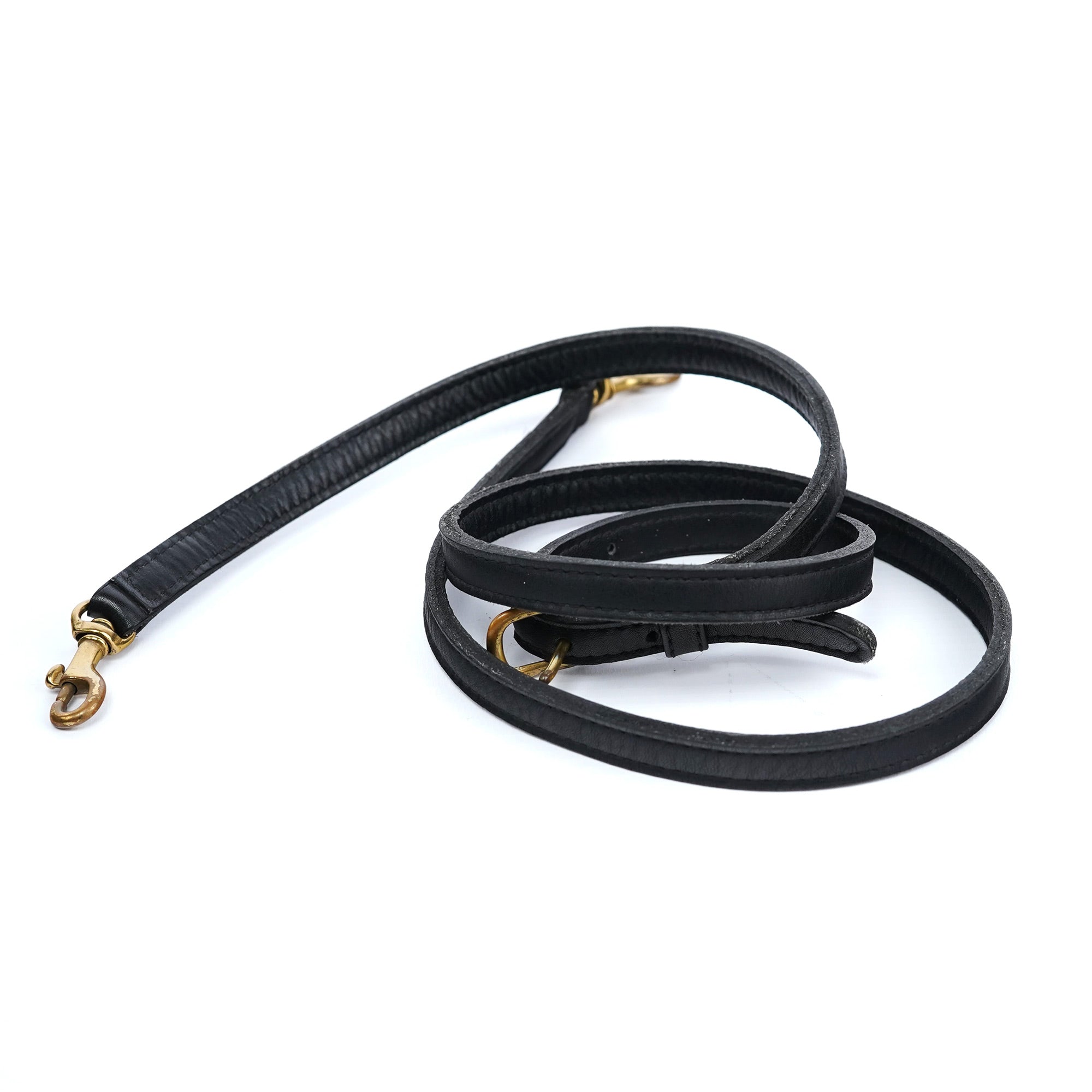 9942 Black Leather Ergo 2-Way Bag
