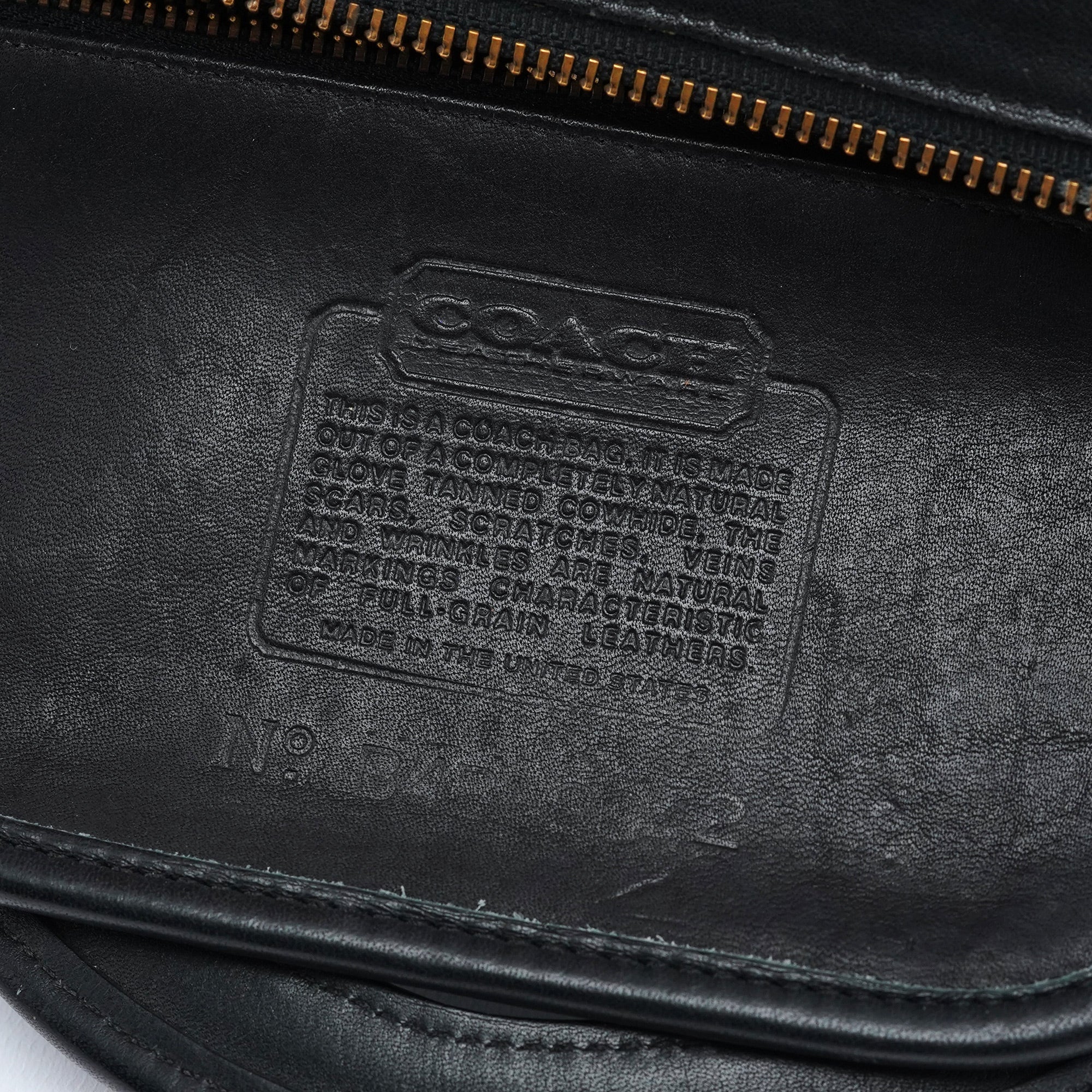 9942 Black Leather Ergo 2-Way Bag