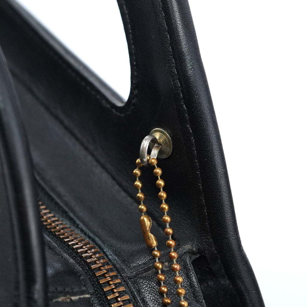 9942 Black Leather Ergo 2-Way Bag