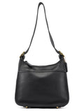 9966 Black Leather Ergo Shoulder Bag