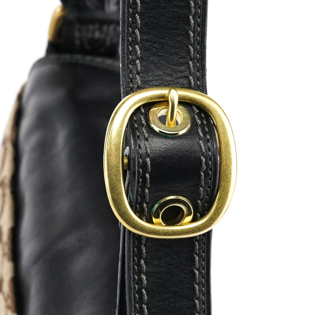 Beige Brown Legacy Soho Shoulder Bag