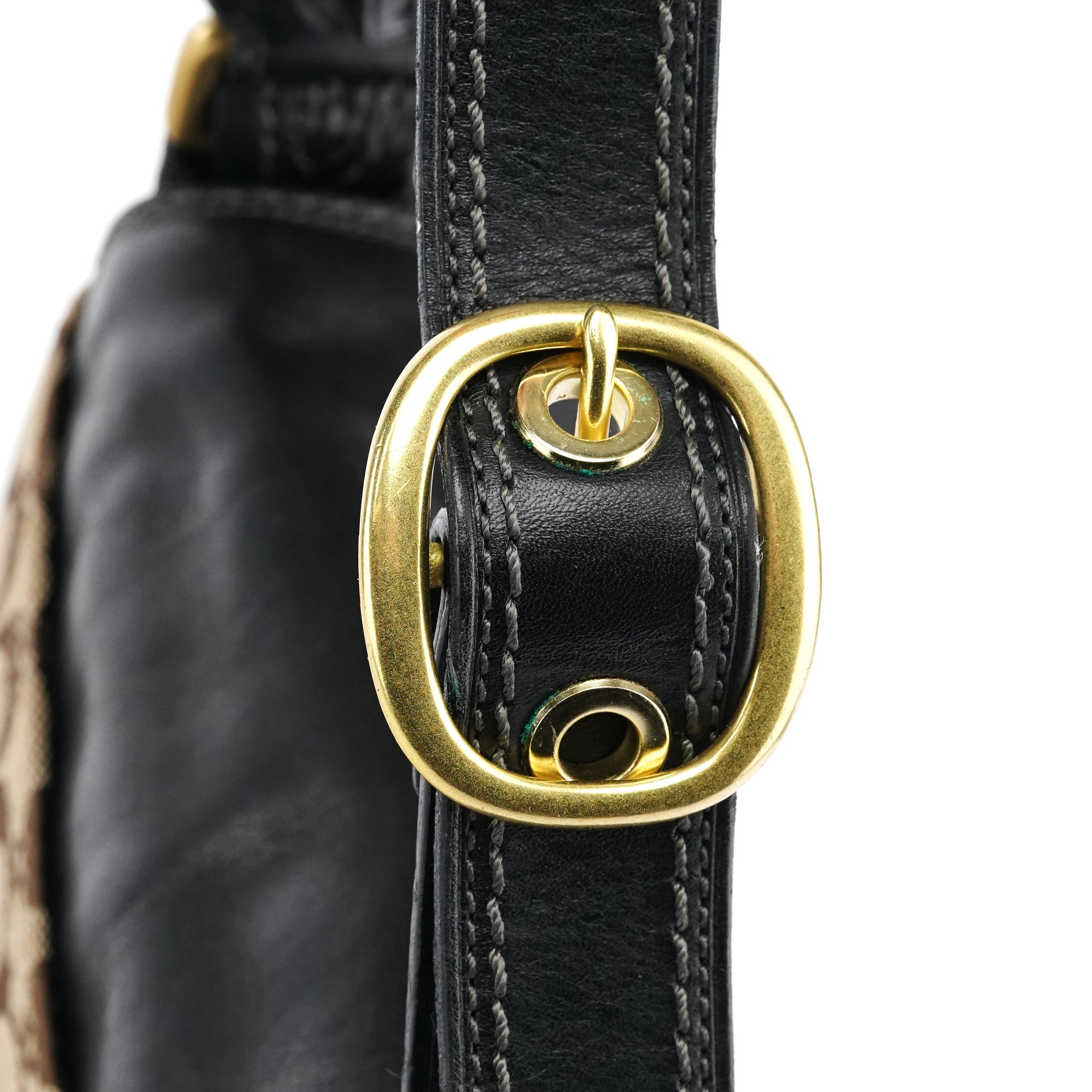 Beige Brown Legacy Soho Shoulder Bag