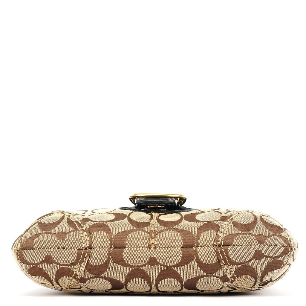 Beige Brown Legacy Soho Shoulder Bag