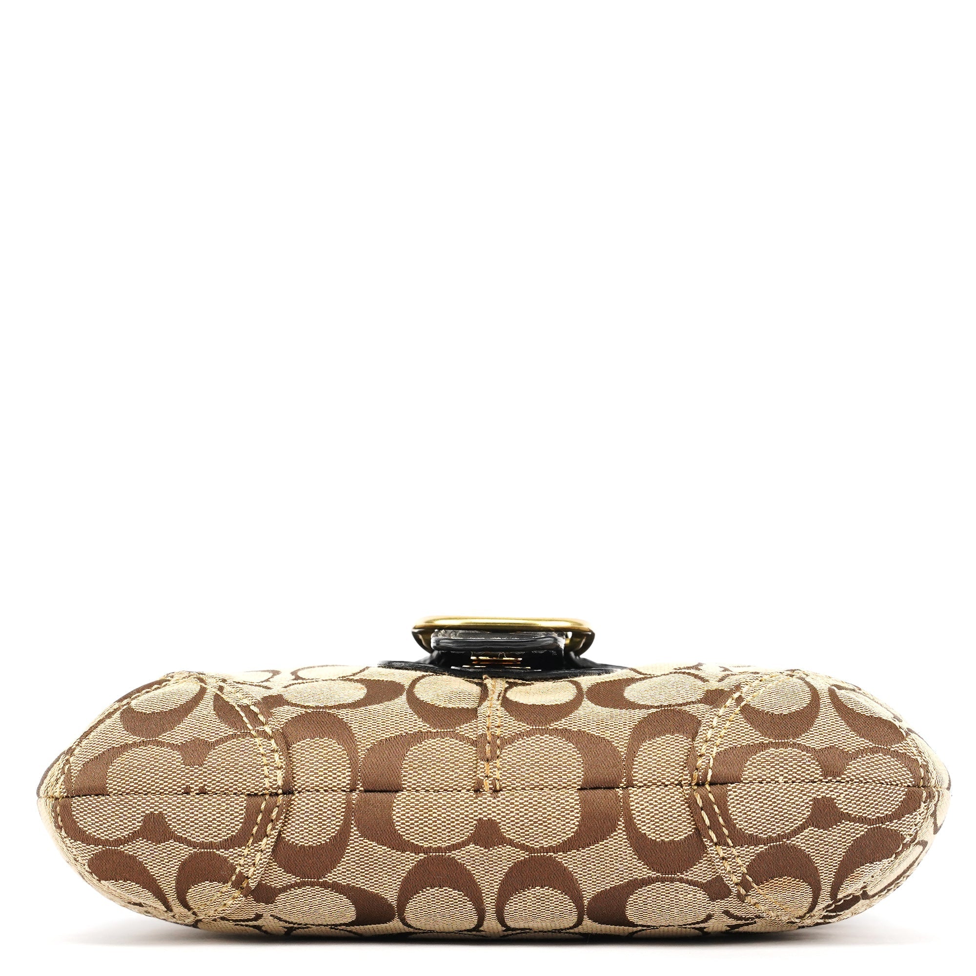 Beige Brown Legacy Soho Shoulder Bag