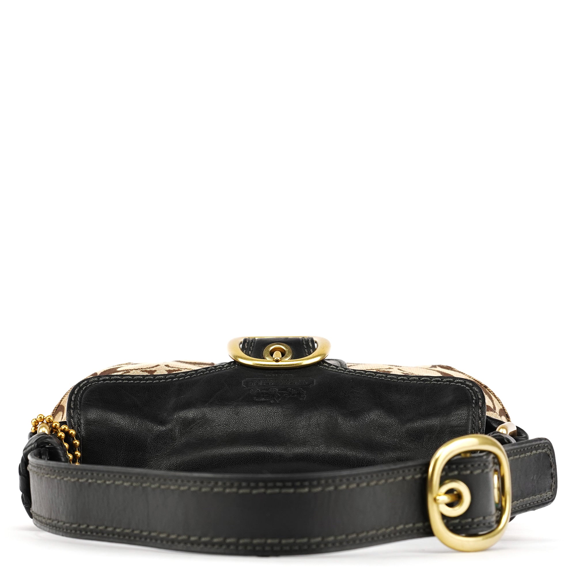 Beige Brown Legacy Soho Shoulder Bag
