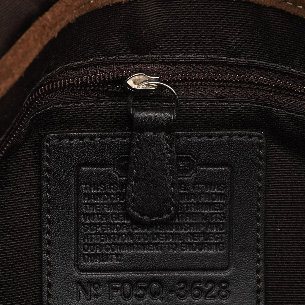 3628 Beige Brown Signature Soho Shoulder Bag